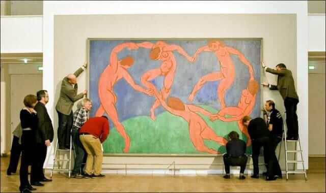 Nude men and female nudes in Henri Matisse's Dancers and Bathers