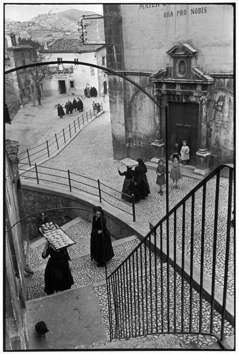 Henri Cartier-Bresson, Scanno, Italy, 1951 
