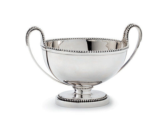 an 18th century Dutch silver bread basket by the renowned silversmith Martinus Logerath