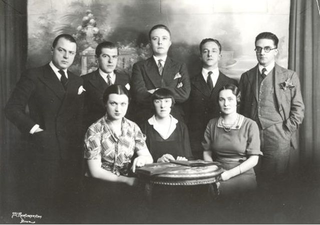 The Belgian Surrealist Group in 1934