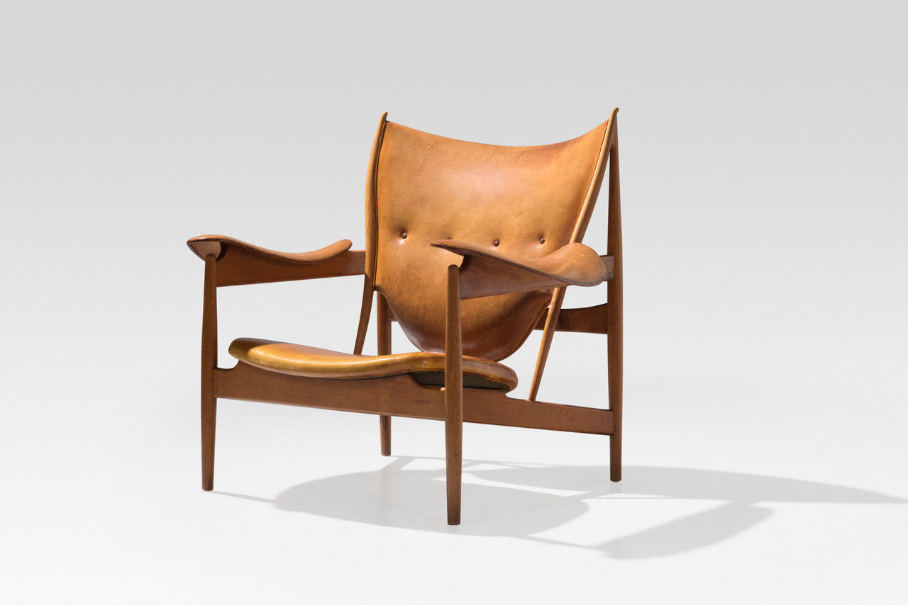The Chieftain Chair by Finn Juhl shown at stand 1 at TEFAF