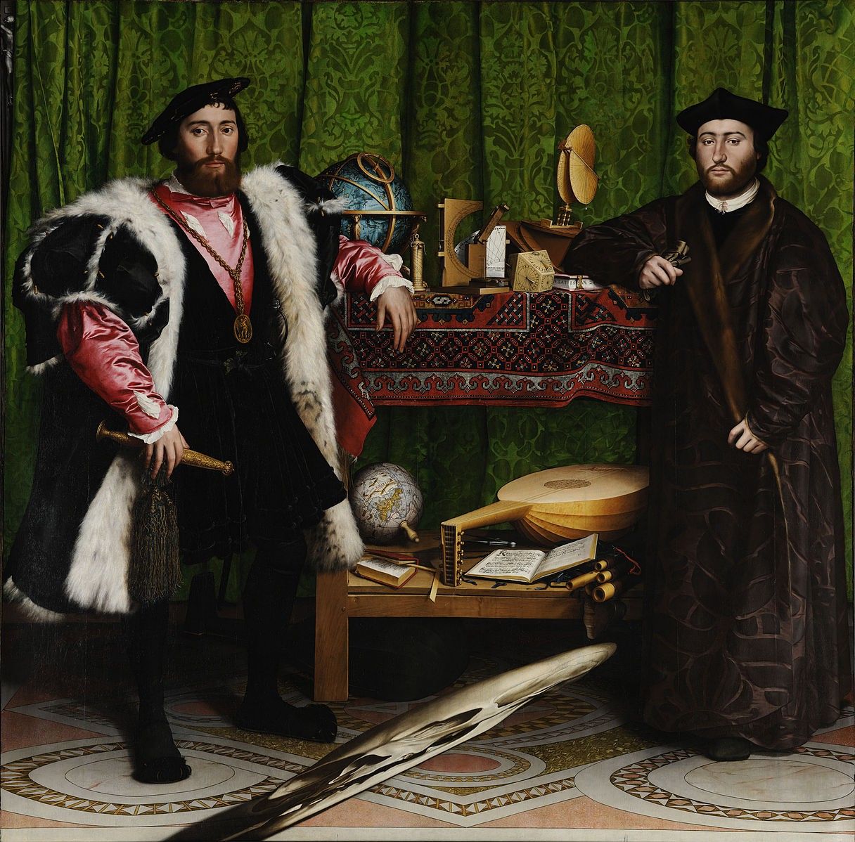 Hans Holbein the Younger, the Ambassadors