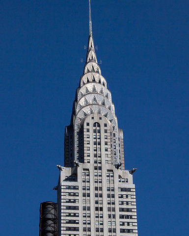 Een Art Deco icoon uit 1930, The Chrysler Building, New York