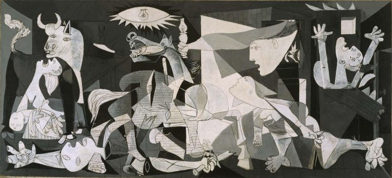 Pablo Picasso painting Guernica